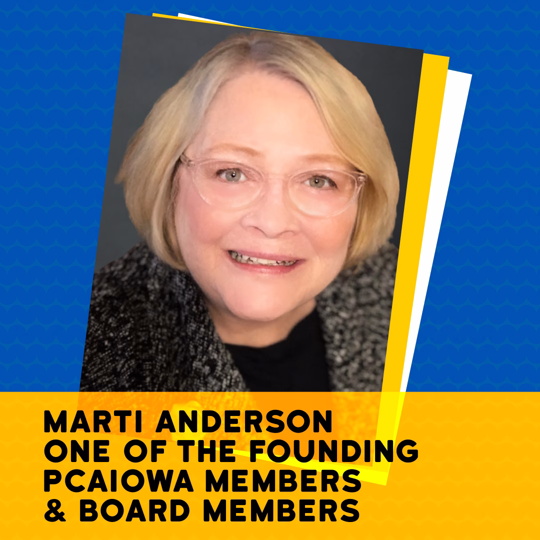 Marti Anderson, A Founding Board Member