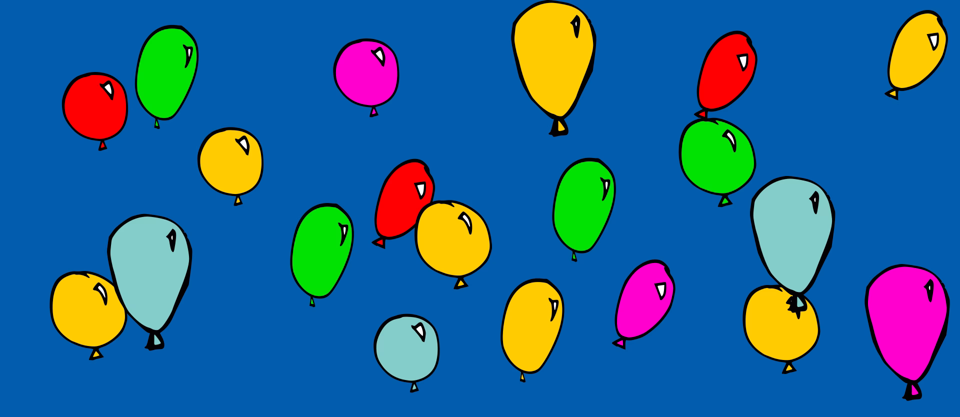 Colorful balloons